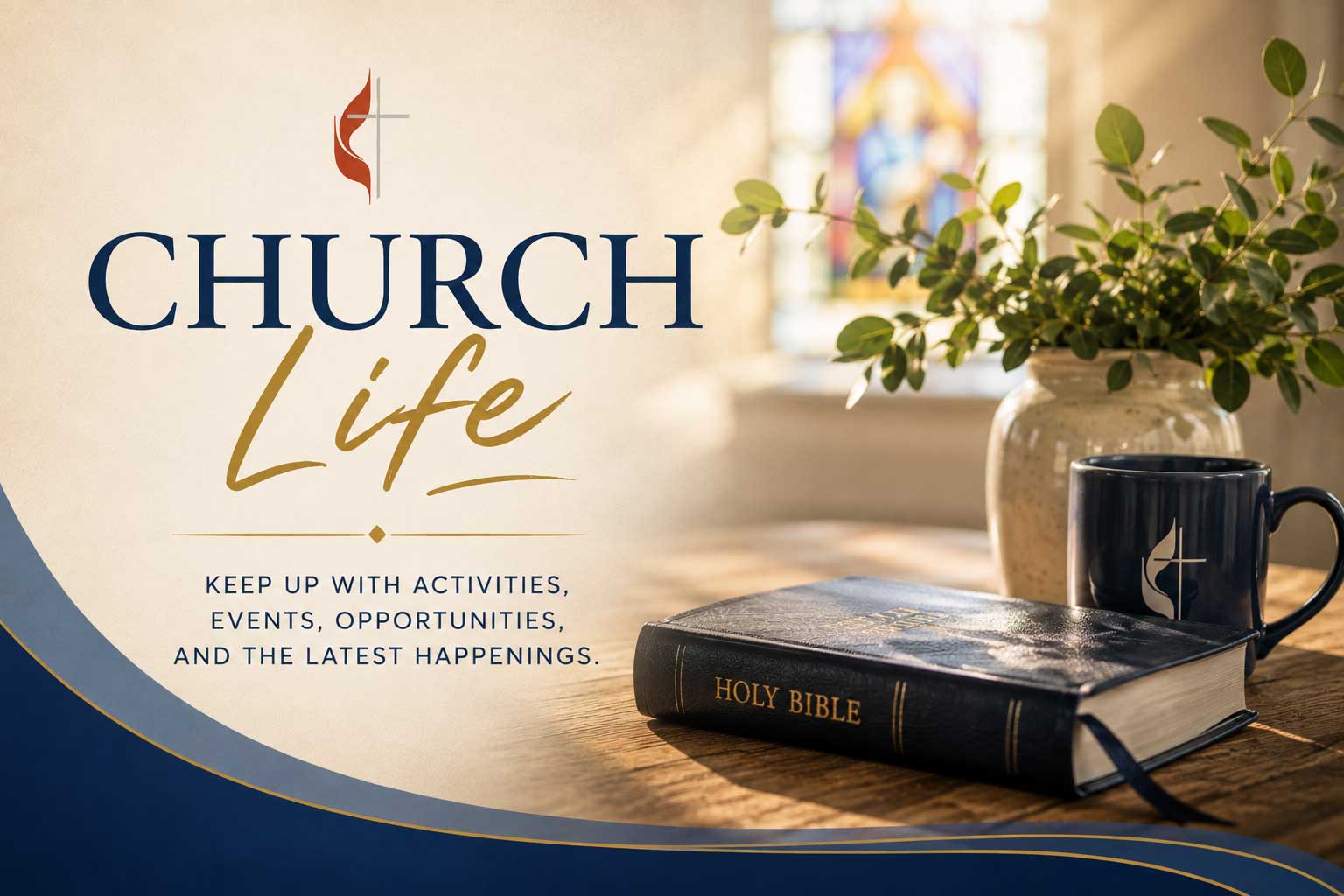 Church announcements and events